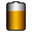 Energy, charge, Battery Black icon