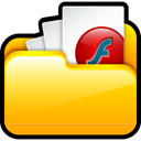 document, paper, my, File, my flash, Flash Gold icon