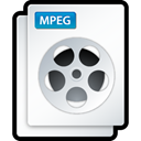Mpeg, mpg, video Icon