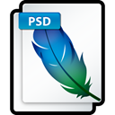 photoshop, Ps, adobe Snow icon