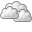 climate, Overcast, weather Black icon