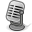 mic, input, Audio, Microphone Black icon