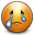 Cry, Crying, Emotion, smiley, Emoticon, Face DarkSlateGray icon