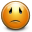 Face, sad DarkSlateGray icon