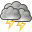 climate, weather, Storm Icon