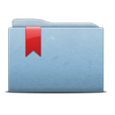 Blue, Ribbon, Folder LightSteelBlue icon