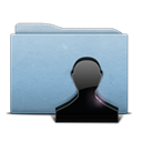user, Folder, Blue, profile, Human, people, Account LightSteelBlue icon