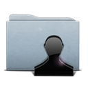 profile, Folder, people, Human, Graphite, user, Account Black icon