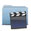 Clap, Folder, Blue LightSteelBlue icon