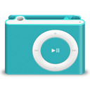 Blue, shuffle LightSeaGreen icon