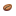 Small, bean Maroon icon