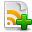 document, feed, Add, Rss, paper, File, plus, subscribe Gainsboro icon