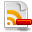 subscribe, feed, delete, remove, Rss, document, paper, Del, File Gainsboro icon