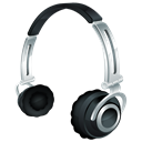 Headset, Headphone Black icon