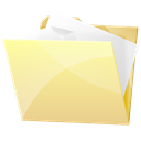 File, Dock, document, Folder, paper Khaki icon