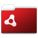 Folder, Air Firebrick icon