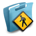 public, Folder Black icon