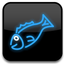 Animal, fish DarkSlateGray icon