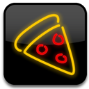Pizza DarkSlateGray icon