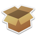 package, pack Black icon