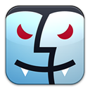 Dracula, Finder Black icon