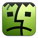 franken, Finder Black icon