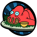 zoidberg, baked Black icon