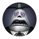 halloween, sorrow, mayor, town DarkSlateGray icon