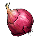 Fruit, Onion, vegetable Black icon