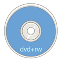 Dvd, Rw, disc CornflowerBlue icon