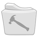 Developer, Folder Gainsboro icon