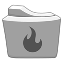 Folder, Burnable Icon