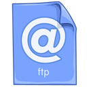 Ftp, location CornflowerBlue icon