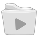 movie, Folder, video, film Gainsboro icon