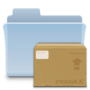 Folder, package, pack LightSteelBlue icon
