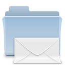 Folder, Email, Letter, envelop, Message, mail LightSteelBlue icon