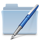 Folder, vector LightSteelBlue icon