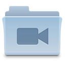 film, video, Folder, movie LightSteelBlue icon