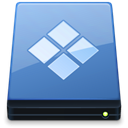 Folder, Bootcamp, xp, save, disc, Disk SteelBlue icon