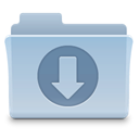 Downloads, Folder LightSteelBlue icon