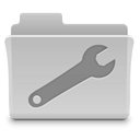 utility, grey, Folder Silver icon