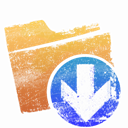 dropbox, Folder SandyBrown icon