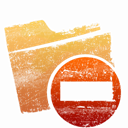 Folder, private SandyBrown icon