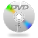 Dvd, disc Black icon