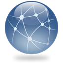 network Black icon