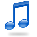 music Black icon