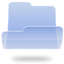 Folder, open LightSteelBlue icon