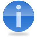 Get, Information, about, Info RoyalBlue icon