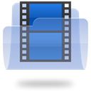 Folder, film, video, movie LightSteelBlue icon