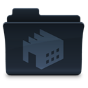 Folder, iconfactory DarkSlateGray icon